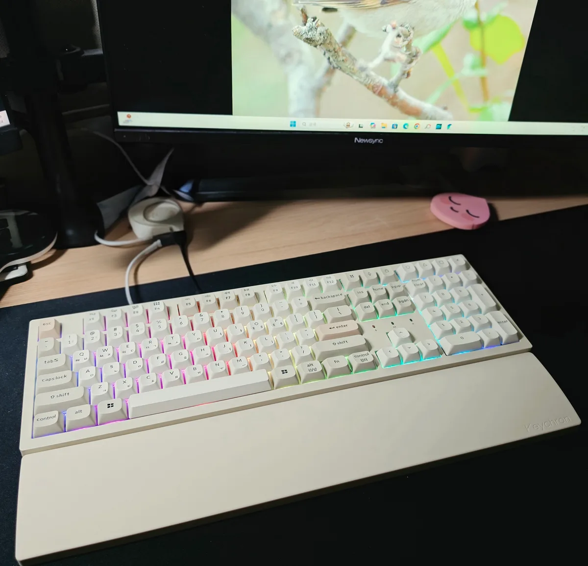 키크론 K10 Ultra TRUE 8K 솔직후기, 라이트 저소음 바나나축 소음 비교