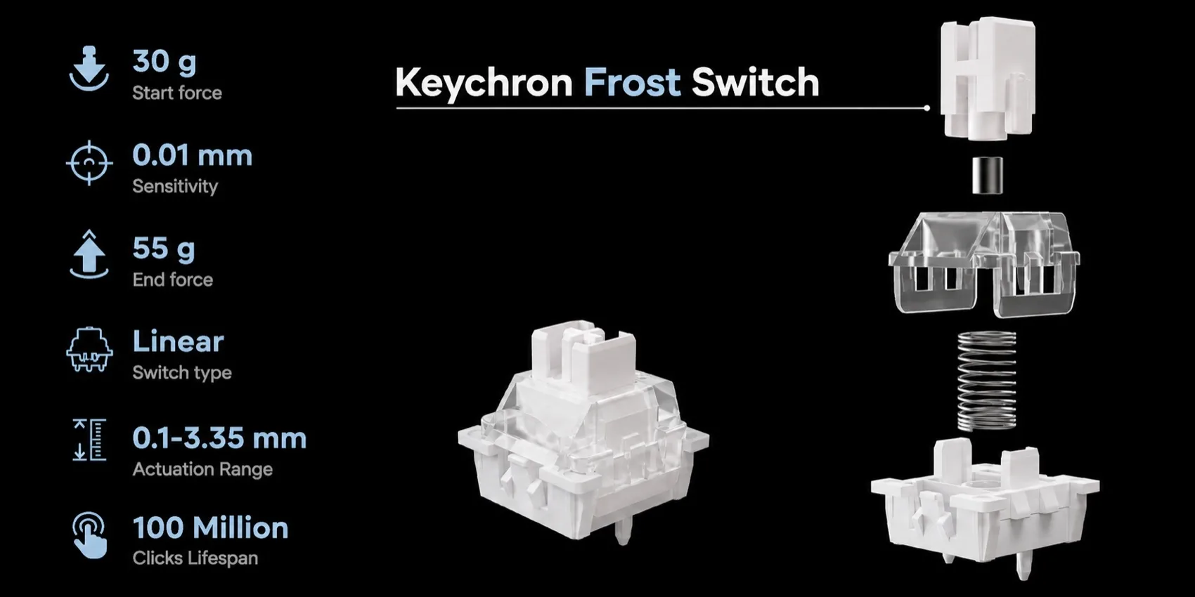Keychron Frost Magnetic Switch — 보급형 마그네틱