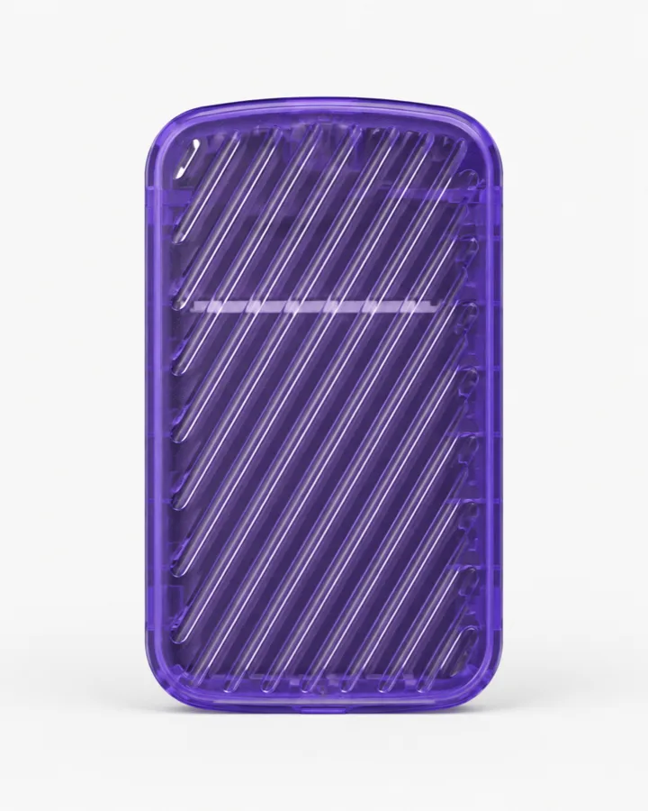 Translucent weight block, purple