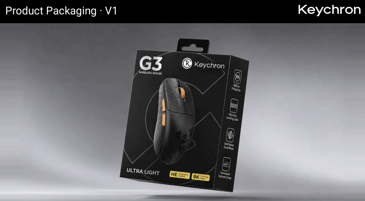 Mouse packaging detail