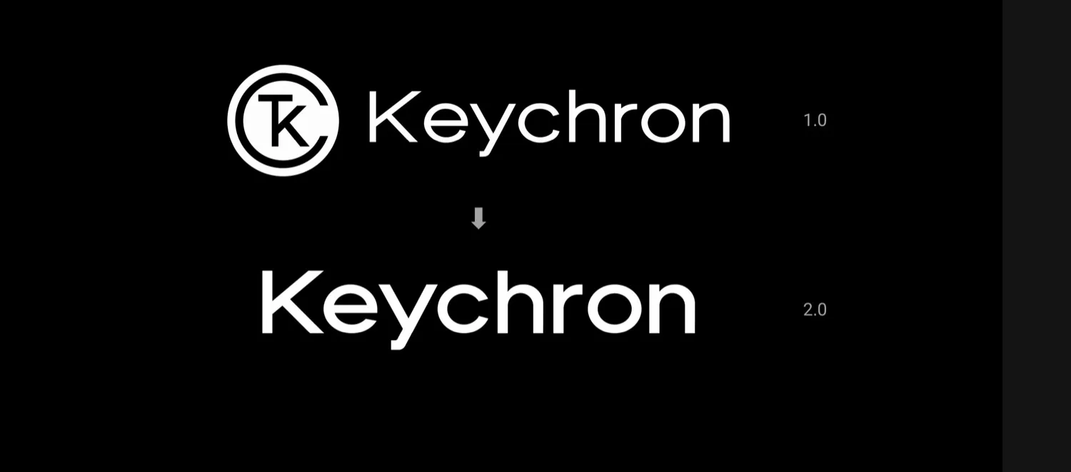 Keychron 브랜드 로고 V2